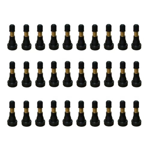 Image of 30Pcs TR600HP High Pressure Brass Valve Stems for Car Tires