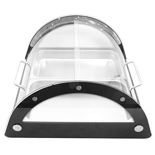 Cmi Commercial Countertop Bakery Display Case With Curved Glass,Food Display,Pastry Display Case (Black) Not Include Trays #TOP5