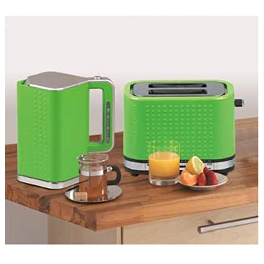 White and Brown TA 623 - Tostador, color verde