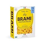 Brami Curly Mac Italian Protein Pasta, Low Carb, High Fiber, Non-GMO, Keto, Made in Italy, Semolina Pasta, Fortified with Healthy Lupini Beans, 12oz