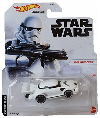 Hot Wheels Star Wars Stormtrooper Carro Blanco miniatura 1
