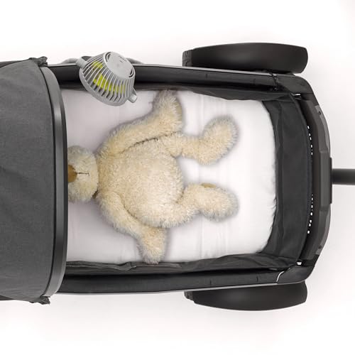 Veer Flex Fan - Portable Baby Stroller Fan - Lightweight and Quiet 4 Speed Motor Provides Maximum Cooling and Extra Long Battery Life - 360 Degree Rotation - Baby Finger Safe - Thumbnail 7