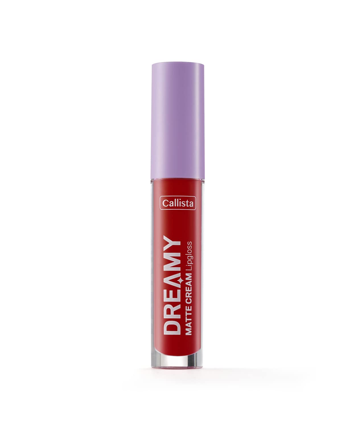 Callista Dreamy Matte Cream Mat Görünümlü Lipgloss 204 Hot Girl Check, Kırmızı