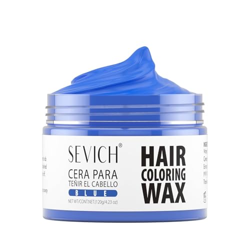 Cera temporal para cabello azul SEVICH 120g miniatura 1