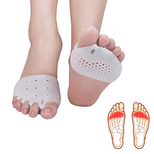 Metatarsal Pads, Toe Separator, Gel Metatarsal Cushion Toe Separators, (4 PCS),New Material, Forefoot