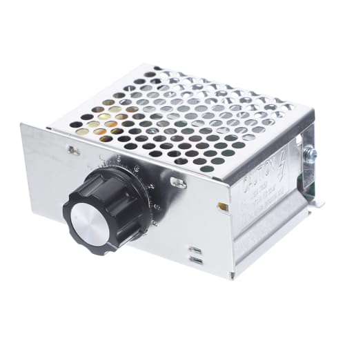 Regulador de Voltaje Electrónico 4000w con Atenuador y Terminal de 4 Posiciones