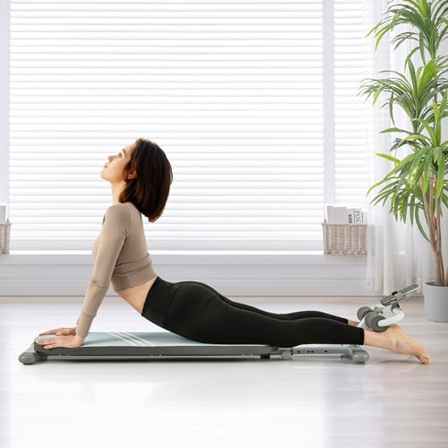 GOPLUS Banco de Abdominales Plegable, Banco de Pesas Inclinable con Ángulo Ajustable de 3 Niveles, Longitud Ajustable, Banco de Entrenamiento para Abdomen, Gimnasio en Casa, Carga 150 kg (Azul) - imagen 5