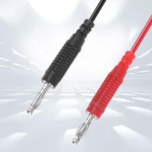 Image of Banana Plugs, 10 Pcs 4mm Insulated Banana Plug Connectors Adapters for Multimeter Test Leads Probes