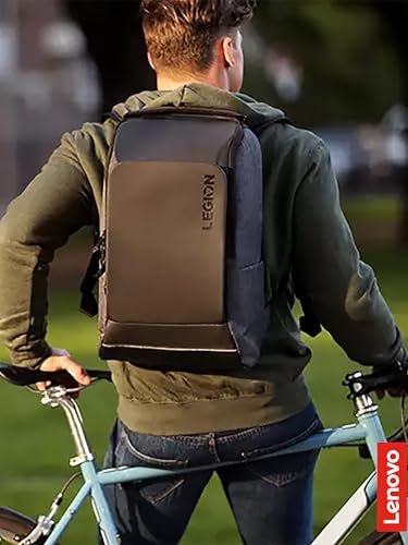 Image of Lenovo Legion Recon 15.6 Inch Gaming Backpack, Black, Unisex