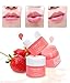 CARENEL Lip Sleeping Mask 5g (Berry 3Set) - Moisturizer for Dry Lips - Overnight Treatments Balm, Day and Night Repair Gloss, Scrubs Exfoliator