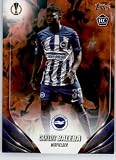 2023-24 Topps UEFA Club Competitions Inferno Foil #113 Carlos Baleba RC Rookie Card Brighton and Hove Albion FC Official UC Soccer Card in Raw (NM or Better) Condition