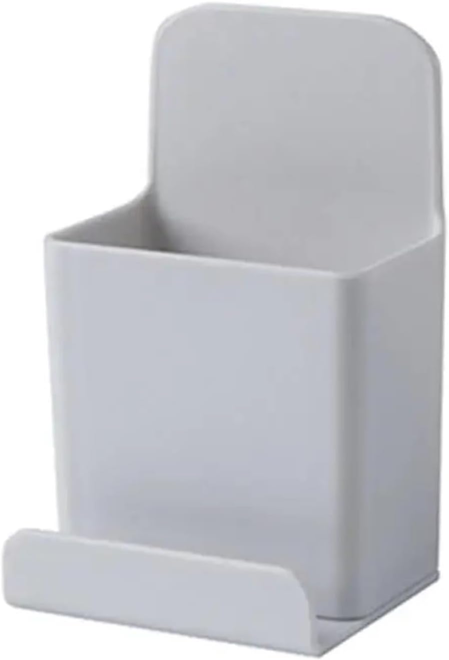 6pcs Storage Rack Room Organizer Wall Shelf Key Sundries No Punching Multi-Function Classic(White S)