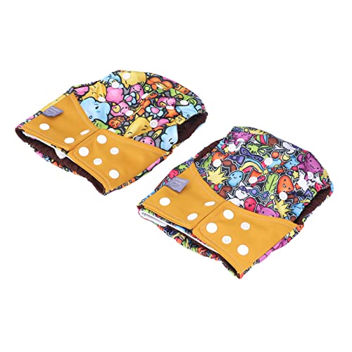 Pañal, estructura de 6 capas, almohadillas absorbentes, cinturilla elástica, pañales de tela para el hogar