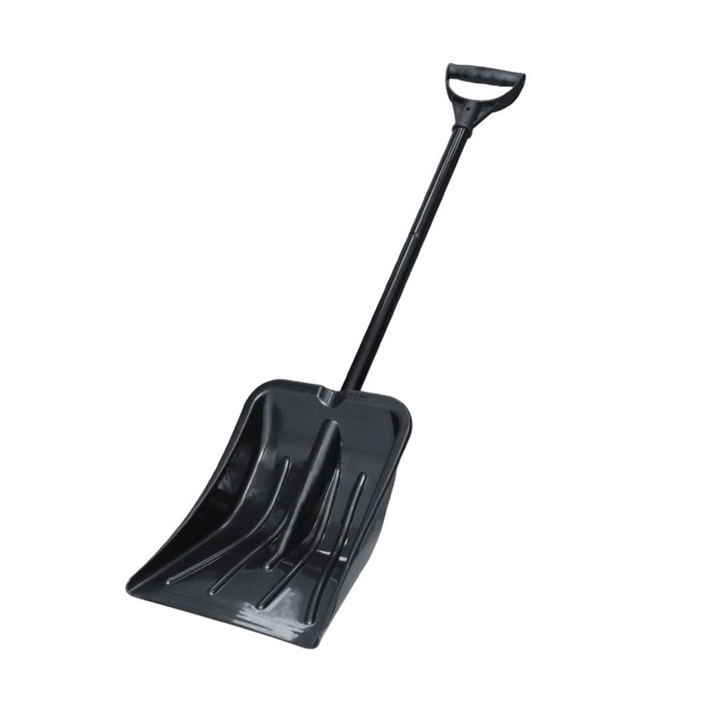 JOCHEN Pala de Nieve para Invierno, cómoda Pala para Quitar Nieve en automóvil con Pala de Empuje para Quitar Nieve Gruesa Desmontable, Pala para Nieve para el hogar, Pala para Invierno