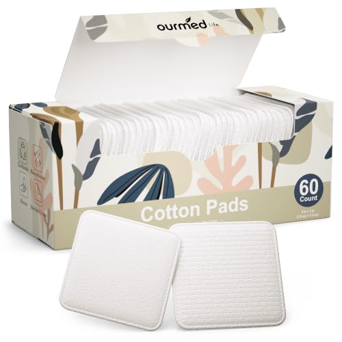 Ourmed Life Large Cotton Pads for Makeup Removal