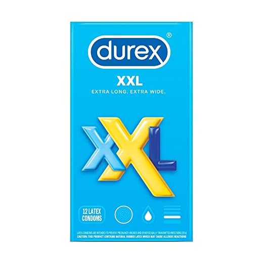 Durex XXL Condom 12 ct (Pack of 6)