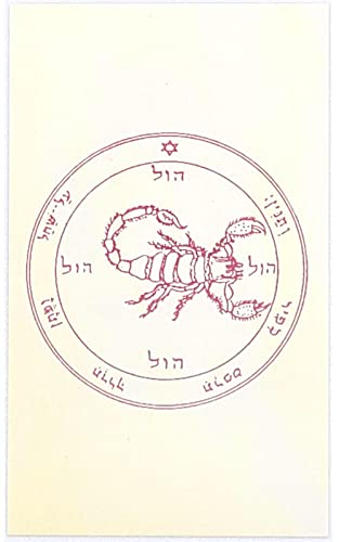 月幸堂 悪霊退散のお守り 火星第5の護符 霊障や悪霊から護る魔除け厄除けの開運魔術護符 カード