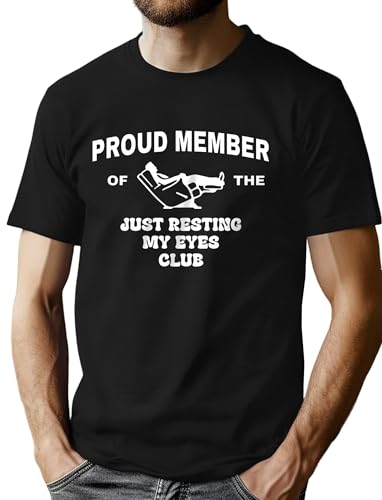 T-shirt fête des pères Just Resting Shirts tiorhooe coton manches courtes homme