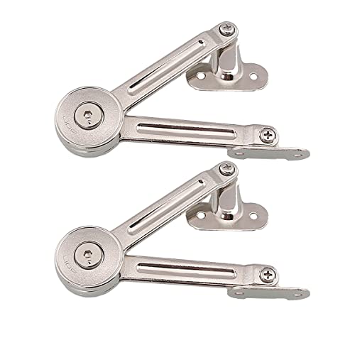 4 Packs [Upgraded] Qrity Cabinet Cupborad Furniture Door Lift Stay Support Hinge Damper - Support Up to 20KG - Opening Angle 75°/90°/110° - Come with Hex Key by QRITY - Used condition - US$24.81