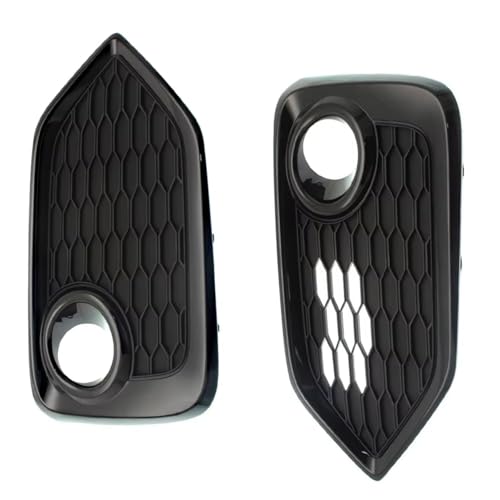 Cubierta luz antiniebla de parachoques delantero, par de marcos ABS para Civic Hatchback 17-18