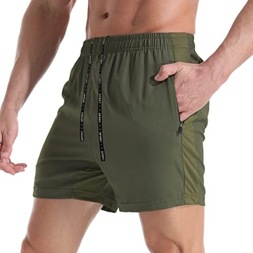 Buy Rexcyril Men's Athletic Gym Workout Shorts 3 Inch Quick Dry Running