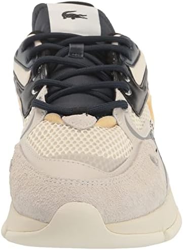 Lacoste Men's L003 Neo Sneaker, White/Black, 10 | Image 1