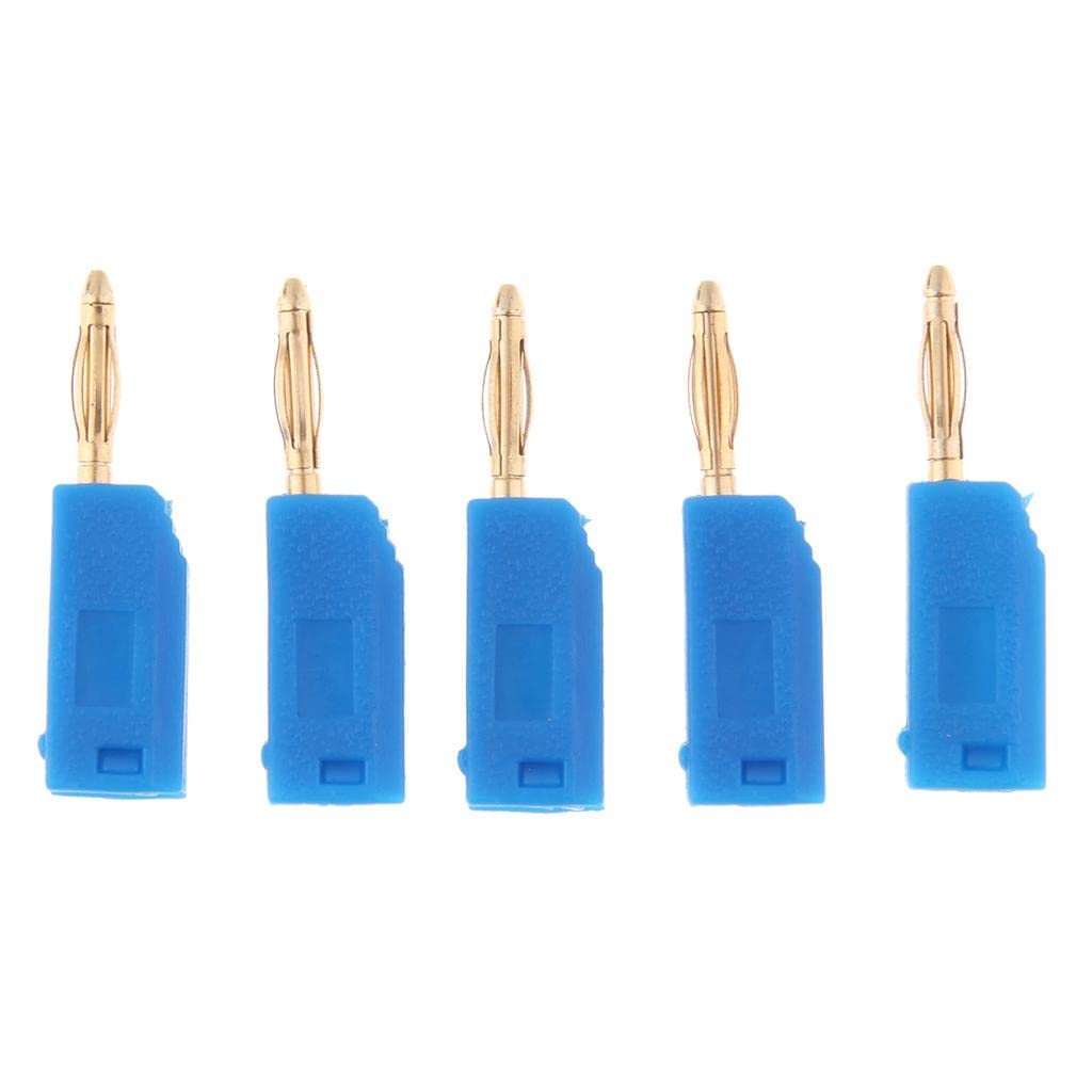 CALANDIS™ 2x5Pieces 2mm Banana Plug for Test Probes Instrument Meter Connector Blue | Audio Cables & Interconnects | TV Video & Audio Accessories | TV Video & Home Audio-image-45