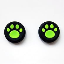 Vivi Audio - Empuñaduras para Palos de Mando para PS4, Xbox One, Xbox 360, PS3, PS2, Color Verde