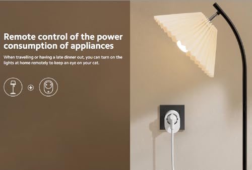 Xiaomi Smart Plug 2 Wi-FI Prise Electrique connectée, Activation à Distance, Programmation Intelligente, statistique de consommation, Utilisation sécurisée – Image 6