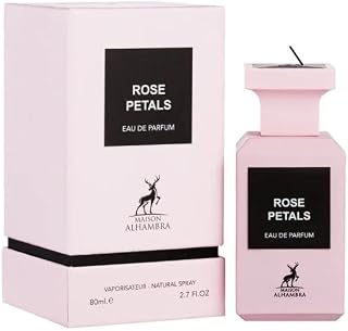 Rose Petals 80ml Eau De Parfum Fragrance for Men and Women by Maison Alhambra