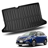 ASZSK 日産ノートオーラ FE13 ノートe13 ラゲッジマット 荷台 2WD専用 ノート オーラ nismo ラゲッジトレイ 3d 防水 マット ノートe-power e13 トランクシート TPE製 滑り止めマット取り付け簡単 無臭 ブラック 汚れ キズ防止 トランクマット 日産オーラ アクセサリーパーツE13 NOTE AURA FE13