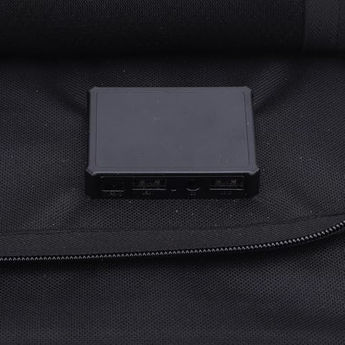 Generador solar de 100W portátil con panel solar plegable y puertos USB de carga 6