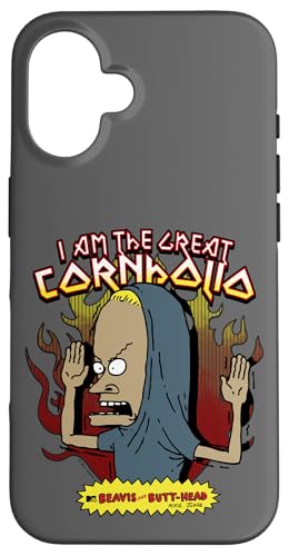 Coque Beavis and Butt-Head iPhone 16 Cornholio Flame accessoire geek soirées