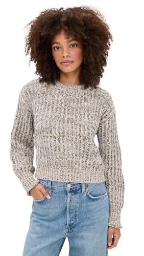 Z SUPPLY Women's Tivoli Sweater, Burnt Ash Heather, L at Amazon