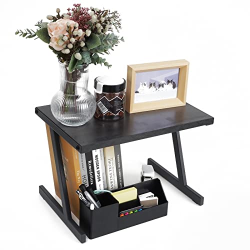 7Riversart Versatile Printer Stand With Storage Portable Home Office Space-Saving Desktop Organizer Durable And Practical Black #TOP1