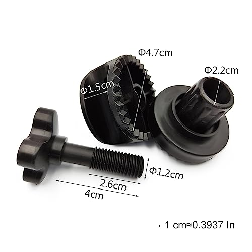 Timyrimy Garden Swing Plastic Fittings (Type 1) To Attach Canopy Frame To Swing Frame #TOP2