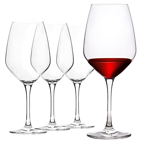 Fawles Oversized Wine Glasses, Large Red Wine Glasses Set Of 4, 24 Oz Crystal Wine Glasses, Large Stemware For Home Restaurant Use #TOP15