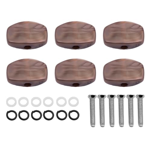 Chevilles d'accordage guitare électrique lot de 6 boutons de rechange pour atelier