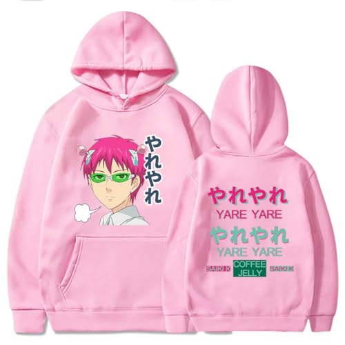 Hoodie Printed The Disastrous Life of Anime Saiki K Sweatshirt Casual Fashion Long Sleeve Top Unisex3