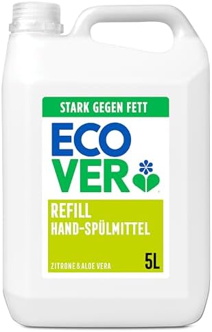 Ecover Lavavajillas líquido, fragancia Lemon/Aloe, formato rellen...