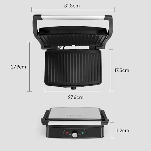Kontaktgrill Aigostar Hitte – Sandwichtoaster und Panini Grill