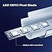Pixel Light Saber Blade, Xenopixel Light Saber Blade Support Heavy Dueling, Black, with Double Sides LED Strip Diameter 1 inch, Length 82cm/32inch