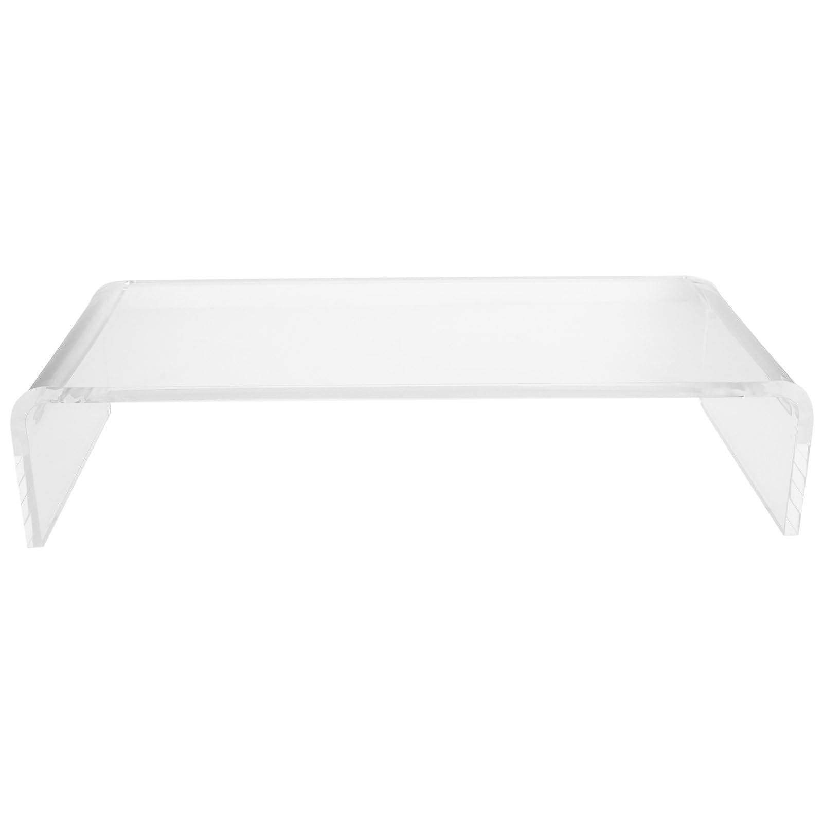 Transparente Cubierta de Teclado Soporte Elevado de Acrílico