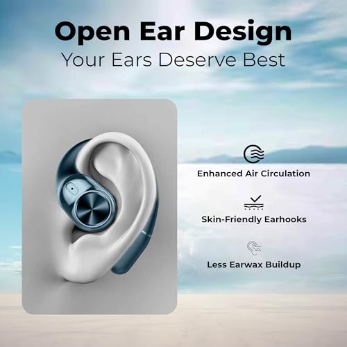 truke Buds Infinity Open Ear Wireless Earbuds, Blue Royal Blue - Image 8
