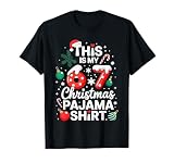 67 Christmas Pajamas Six Seven Meme T-Shirt