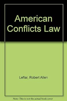 Hardcover American Conflicts Law, Fourth Edition, 1986 Book