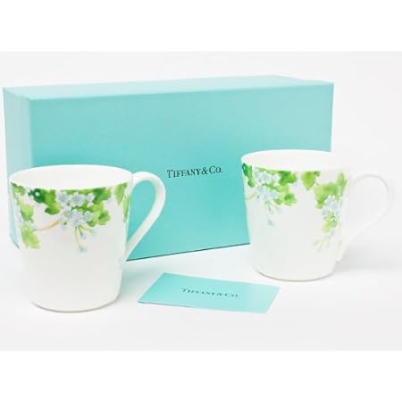 Amazon.co.jp： ティファニー TIFFANY&Co マグカップ ブルー リボン ボックス マグカップ ボーンチャイナ 225ml