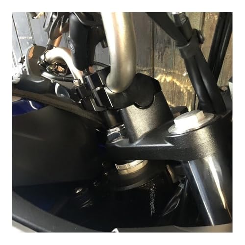 Abrazadera manillar elevadora 22 mm con ajuste ergonómico para moto 7