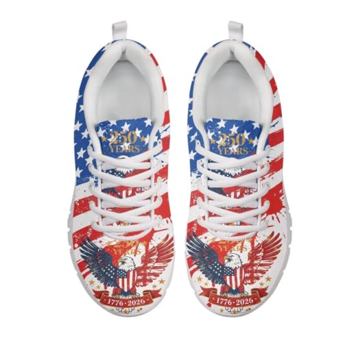 Image of GIFTPUZZ Mens Lace Up Athletic Trainers Running Sneakers Wedge Breathable Gym Lightweight Sports Tennis Shoes
