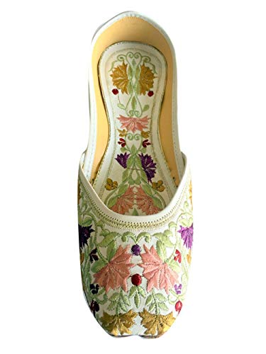 Women's Leather Khussa Flat Shoes3